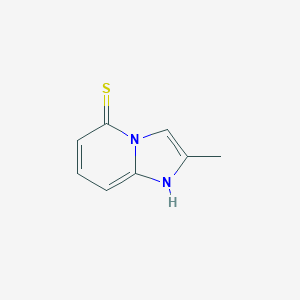 molecular formula C8H8N2S B062649 2-methyl-1H-imidazo[1,2-a]pyridine-5-thione CAS No. 175143-70-1