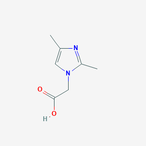 1H-Imidazole-1-acetic acid, 2,4-dimethyl-