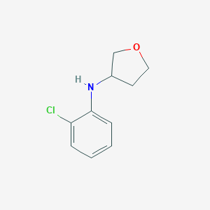 N-(2-chlorophenyl)oxolan-3-amine
