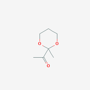 B062697 2-Methyl-2-acetyl-1,3-dioxane CAS No. 165544-13-8
