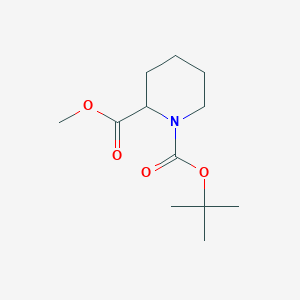 B062718 1-Tert-butyl 2-methyl piperidine-1,2-dicarboxylate CAS No. 167423-93-0