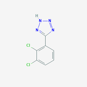 molecular formula C7H4Cl2N4 B062724 5-(2,3-二氯苯基)-1H-四唑 CAS No. 175205-12-6