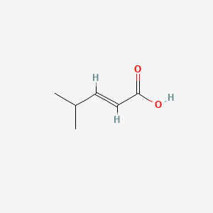 molecular formula C6H10O2 B6272868 4-Methyl-2-pentenoic acid CAS No. 16666-43-6