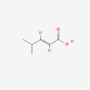 (2E)-4-methylpent-2-enoic acid