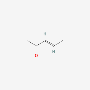 molecular formula C5H8O B6273040 3-Penten-2-one CAS No. 3102-33-8