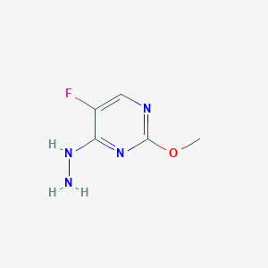 5-Fluoro-4-hydrazinyl-2-methoxypyrimidine