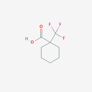 1-(Trifluoromethyl)cyclohexane-1-carboxylic acid