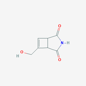 6-(Hydroxymethyl)-3-azabicyclo[3.2.0]hept-6-ene-2,4-dione