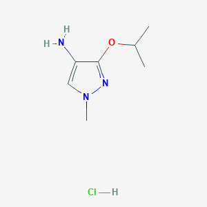 1-methyl-3-(propan-2-yloxy)-1H-pyrazol-4-amine hydrochloride