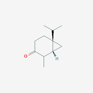 Bicyclo[4.1.0]heptan-3-one, 2-methyl-6-(1-methylethyl)-, (1alpha,6alpha)-(9CI)