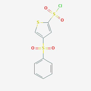 4-(Benzenesulfonyl)thiophene-2-sulfonyl chloride