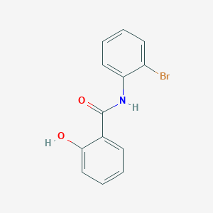 molecular formula C13H10BrNO2 B6285914 N-(2-bromophenyl)-2-hydroxybenzamide CAS No. 6149-66-2