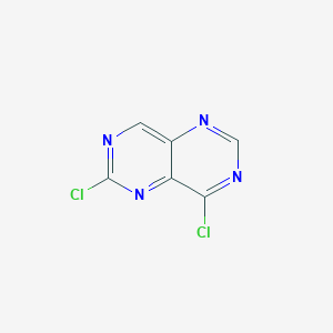 molecular formula C6H2Cl2N4 B062860 2,8-Dichloropyrimido[5,4-D]pyrimidine CAS No. 189747-34-0
