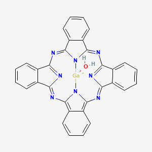molecular formula C32H18GaN8O B6286175 Gallium phthalocyanine hydroxide CAS No. 63371-84-6