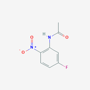 molecular formula C8H7FN2O3 B6286182 N-(5-Fluoro-2-nitrophenyl)acetamide CAS No. 345-14-2