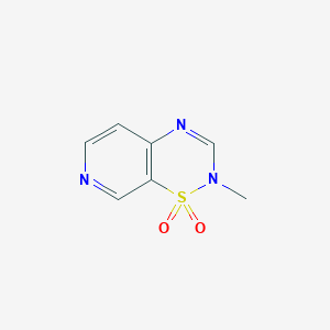 2-Methylpyrido[4,3-e][1,2,4]thiadiazine 1,1-dioxide