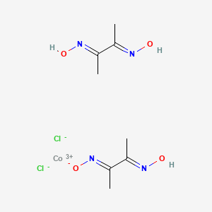 molecular formula C8H15Cl2CoN4O4 B6286272 Dichloro(dimethylglyoxime)(dimethylglyoximato)cobalt(III) CAS No. 23638-66-6