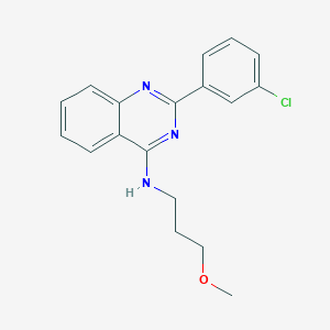 molecular formula C18H18ClN3O B6286631 MFCD04991277 CAS No. 685850-20-8