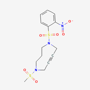 molecular formula C14H17N3O6S2 B6286758 DACN(Ms,Ns) 