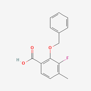 2-(Benzyloxy)-3-fluoro-4-methylbenzoic acid