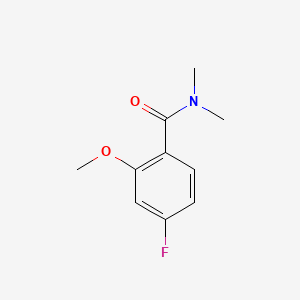4-Fluoro-2-methoxy-N,N-dimethylbenzamide