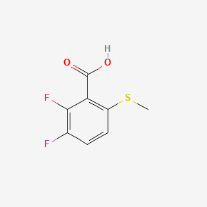 2,3-Difluoro-6-(methylthio)benzoic acid