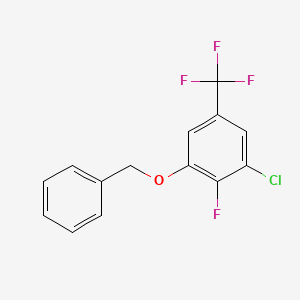 1-(Benzyloxy)-3-chloro-2-fluoro-5-(trifluoromethyl)benzene