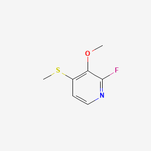 2-Fluoro-3-methoxy-4-(methylthio)pyridine