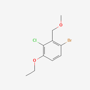 1-Bromo-3-chloro-4-ethoxy-2-(methoxymethyl)benzene