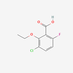 3-Chloro-2-ethoxy-6-fluorobenzoic acid