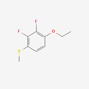 B6287541 (4-Ethoxy-2,3-difluorophenyl)(methyl)sulfane CAS No. 2484889-25-8