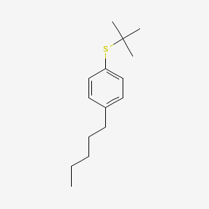 tert-Butyl (4-pentylphenyl) sulfide