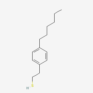 2-(4-Hexylphenyl)ethanethiol