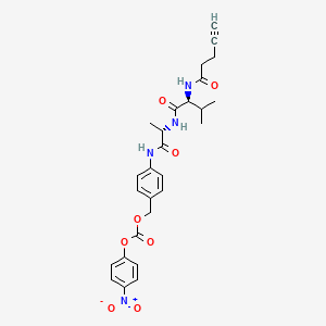 4-Pentynoyl-Val-Ala-PAB-PNP