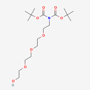 molecular formula C18H35NO8 B6288538 Boc2-AEEEE CAS No. 2389064-37-1