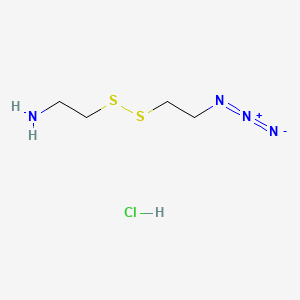 molecular formula C4H11ClN4S2 B6288617 N3-Cystamine HCl CAS No. 2712401-25-5