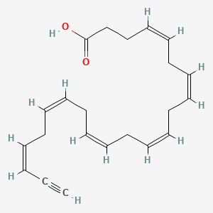 molecular formula C22H28O2 B6288793 Docosahexaenoic Acid Alkyne 