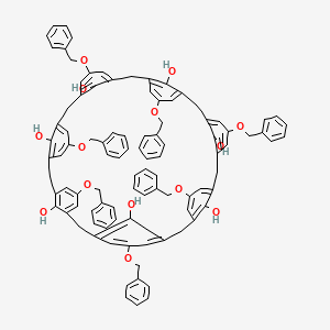 molecular formula C98H84O14 B6289087 Benzyloxycalix[7]arene CAS No. 1258932-95-4
