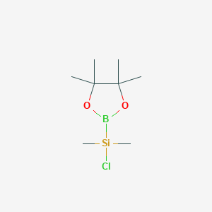 molecular formula C8H18BClO2Si B6289139 Chlorodimethylsilylboronic ester CAS No. 929887-16-1