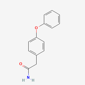 molecular formula C14H13NO2 B6289207 2-(4-Phenoxyphenyl)acetamide CAS No. 92199-39-8