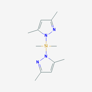 B6289238 Bis(3,5-dimethylpyrazol-1-yl)dimethylsilane CAS No. 301526-78-3