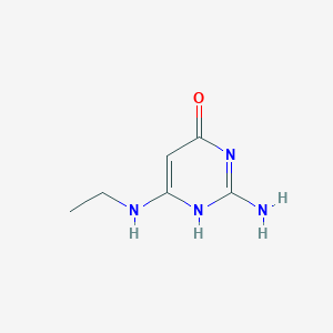 2-Amino-6-(ethylamino)pyrimidin-4(3H)-one