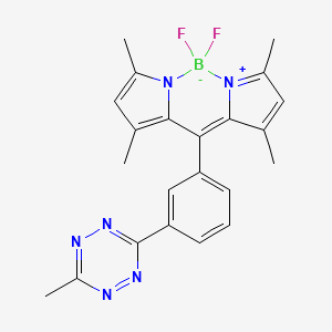 molecular formula C22H21BF2N6 B6290146 Methyltetrazine-BDP CAS No. 1446521-23-8