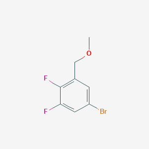 molecular formula C8H7BrF2O B6290513 5-Bromo-1,2-difluoro-3-(methoxymethyl)benzene CAS No. 2484889-23-6