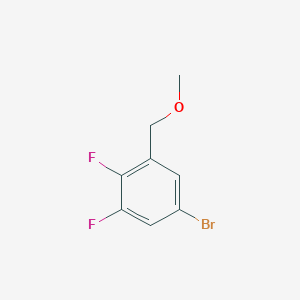 molecular formula C8H7BrF2O B6290513 5-Bromo-1,2-difluoro-3-(methoxymethyl)benzene, 95% CAS No. 2484889-23-6