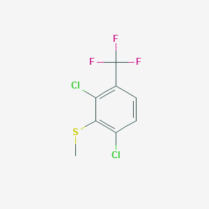 (2,6-Dichloro-3-(trifluoromethyl)phenyl)(methyl)sulfane