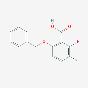 6-(Benzyloxy)-2-fluoro-3-methylbenzoic acid