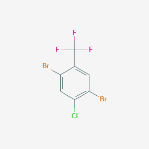 1,4-Dibromo-2-chloro-5-(trifluoromethyl)benzene
