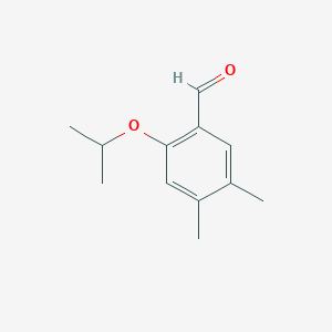 2-Isopropoxy-4,5-dimethylbenzaldehyde