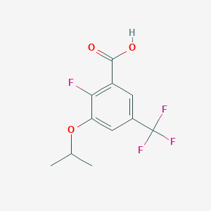2-Fluoro-3-isopropoxy-5-(trifluoromethyl)benzoic acid